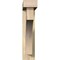 Ekena Millwork Westlake Block Rough Sawn Bracket w/ Offset Brace, Douglas Fir, 4"W x 18"D x 18"H BKT0402X18X18WTL05RDF - alternate 3